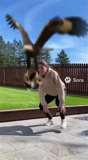 Eagle Attacks Cat in Backyard | Shocking Real-Life Rescue Caught on Camera!