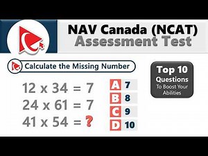 How to Pass NAV CANADA (NCAT) ASSESSMENT TEST - Questions and Answers with Solutions