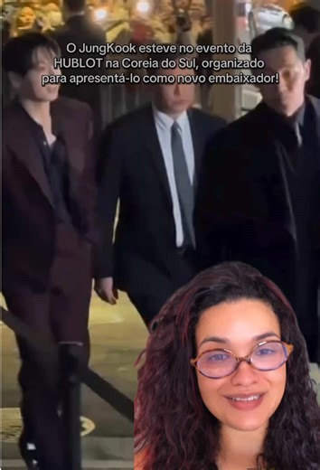 O JungKook esteve no evento organizado pela HUBLOT em Seul- Coreia do Sul, para apresentá-lo como novo embaixador global da marca de relógios de luxo Suíça! #jungkook #jeonjungkook #jungkookbts #jk #hublot
