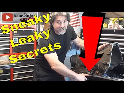 How to stop Automatic Transmission pan leak DIY fix top 5 leaks