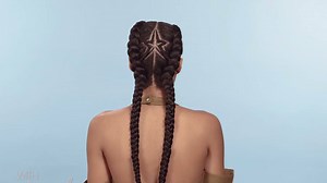 Checkout this star braid video by ELLE Magazine (US) . We love creative styles like this! Braider: @BraidsbyGuingui. #StarBraids #Braids #Cornrows #CreativeStyles #HairStyles #Braider #HairInspiration | Mayvenn Hair