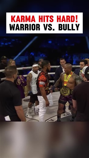 Karma Hits Hard: Warrior vs. Bully Showdown
