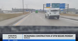Taxi driver anticipates long delays, traffic jams with construction project at Detroit Metro Airport