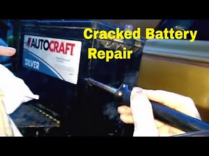 Cracked Battery Repair | Plastic Welding | How To | Dont Try This At Home