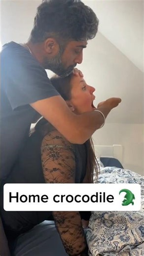 “Forget Crocodiles… The REAL Danger Is at Home! 😅❤️”