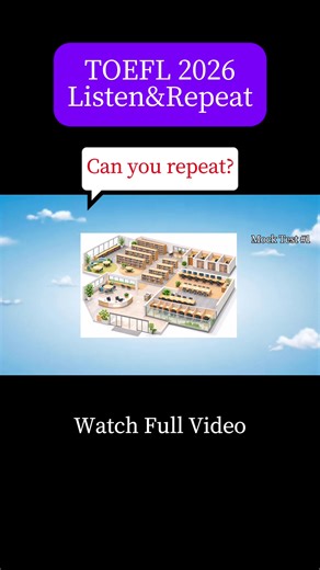 TOEFL Mock Test Available Now on YouTube