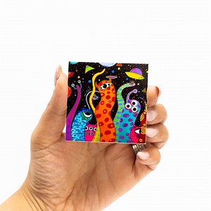 With our customizable options, you can turn your artwork, logo, or photo into high-quality vinyl stickers in seconds! Just upload your image and select the size, finish, and quantity. It's that easy! #customstickers #stickerart #stickers #stickybrand #stickerdesigns | The Sticky Brand | Facebook