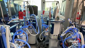 Alberta ICU doctor sends stark reminder about COVID-19 with tweet of ventilators