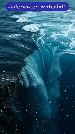 🌊 The Waterfall That Falls UNDER the Ocean! 😱🌊