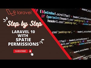 Step-by-Step Guide: How to Set Up Laravel 10 with Spatie Permissions | Part 1
