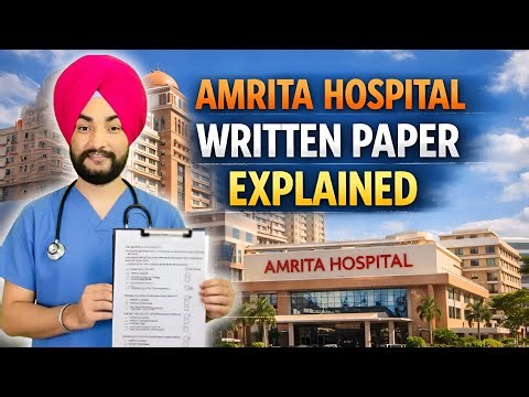 Amrita Hospital Interview & Written Sample Papers ! Nurses Interview Questions
