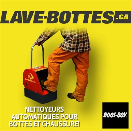🌟⚙️ La solution idéale pour une entreprise plus propre est ici! Boot-Boy® est un nettoyeur automatique de chaussures et bottes facile à installer et à utiliser. Choisissez Lave-bottes.ca pour la distribution et l'entretien de ces unités innovantes. www.lavebottes.ca #nettoyage #entreprise #Mirabel | Lave-bottes.ca
