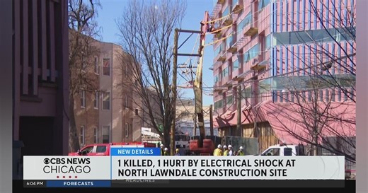 Aerial Lift Hits Power Line, Killing One in Chicago