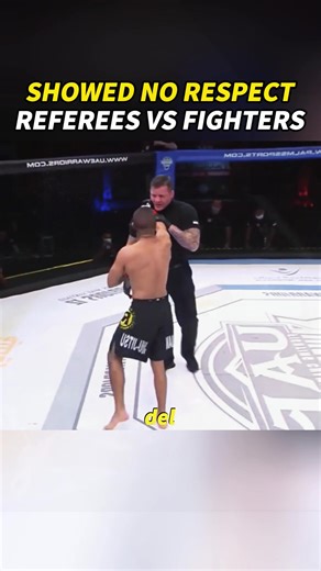 Showed no respect referees vs fighters#fyp #usa #fight #boxing #mma