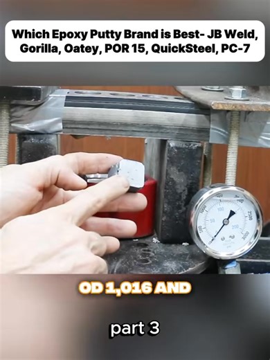 1.4K views | Which Epoxy Putty Brand is Best- JB Weld, Gorilla, Oatey, POR 15, QuickSteel, PC-7 - part 3 #usa #fyp #epoxy #best #weld | project farm usa | Facebook