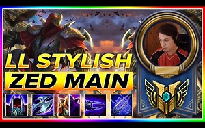 美服第一劫 LL Stylish 精彩操作蒙太奇 - Best Zed Worlds [The Legends]