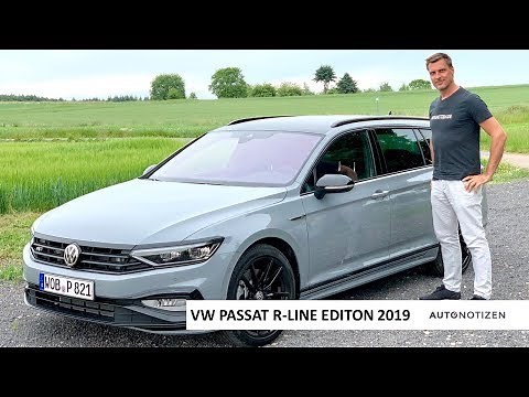 VW Passat Facelift 2019 TDI R-Line Edition with Travel Assist: Review / Test / Driving Report