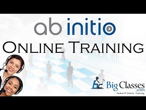 ab Initio Training Tutorial Part 1 - ab Initio Introduction - BigClasses