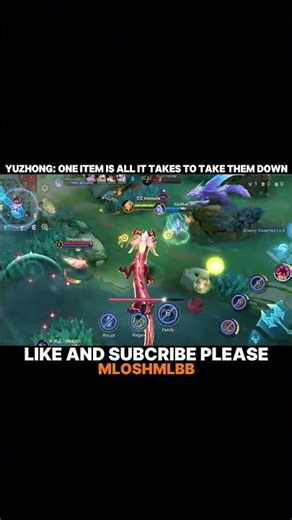 YUZHONG: ONE ITEM IS ALL IT TAKES TO TAKE THEM DOWN | YUZHONG EXP LANE GAMEPLAY | #mlbb