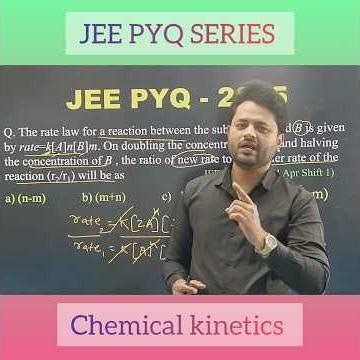 “One PYQ a day | “Chemical Kinetics made easy with PYQs” | #jee #jeemains #chemistry #pyq #pyqs