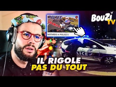 JE REAGIS A DES VIDEOS MOTARDS vs POLICE #2 !