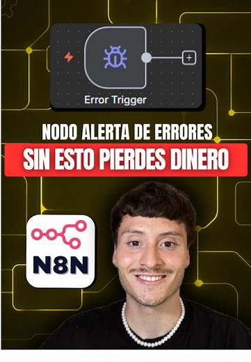 Cómo usar el nodo error trigger en n8n