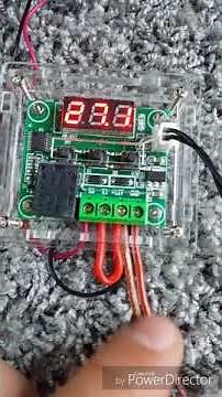 W1209 Thermostat anschließen und Probelauf. [DEUTSCH]