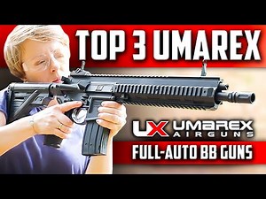 TOP 3 UMAREX .177 Cal Full-Auto BB RIFLES: HK416, MP40, Steel Strike / REVIEW