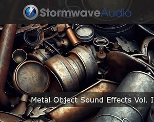 Metal Object Sound Effects Collection Vol .I by Stormwave Audio