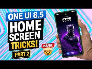 Samsung's NEW One UI 8 5 Home Screen is INSANE! 🤯 8 Customization Tricks You NEED! Part 2