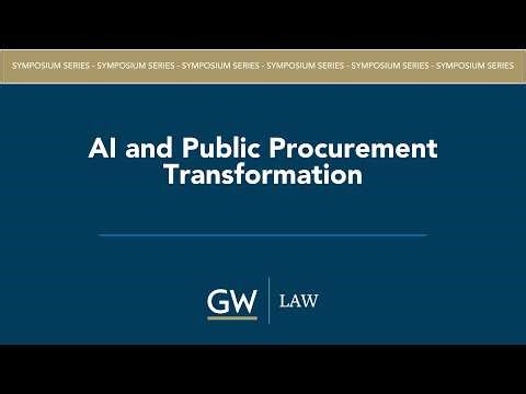 AI and Public Procurement Transformation