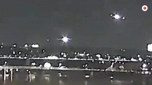 26K views · 120 reactions | Watch the moment an American Airlines regional passenger jet collided midair with a US Army Black Hawk helicopter https://reut.rs/40FQxSO | Reuters | Facebook