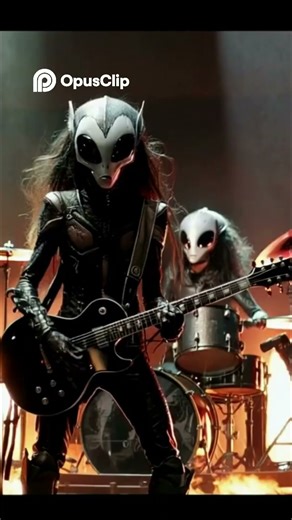 Alien Band Rocks Bakery With Fiery Guitar Solo! #shorts
