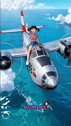 Anime Girl Transforms Into a Mermaid