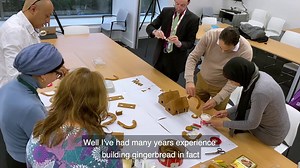 3.8K views · 89 reactions | With 9 days until Christmas, we thought we would leave the gingerbread house building to the professionals. The Scott Sutherland School of Architecture & Built Environment staff were recently put to the test to compete for The Great RGU Build Off title. Which team's design is a Christmas cracker, and whose design will see them crumble their way to the naughty list? Start building your career with RGU: www.rgu.ac.uk/scotts | Robert Gordon University | Facebook