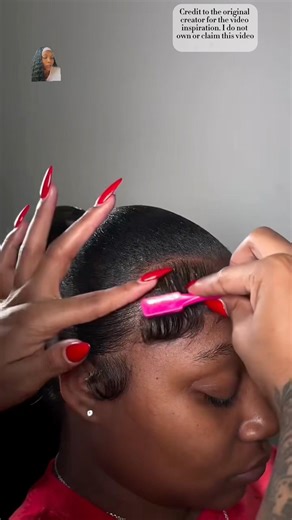 Sleek & slayed edges tutorial ✨🌸