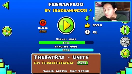Fernanfloo Geometry Dash Levels - ID Codes, Gameplay, and More!