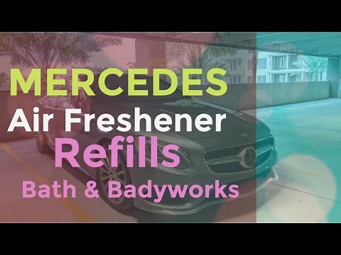 Mercedes-Benz Air Freshener Fragrance Refill | Sea Salt Bath & Bodyworks