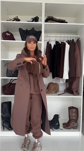 All Brown Everything: The Mastery of Chocolate Monochrome #fashiontrends #outfitideas #ootd