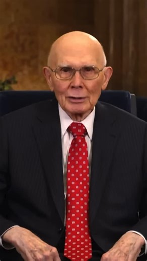 ScripturePlus on Instagram: "Our prophet, President @dallinhoaks shared a special message with young adults around the world last night. He invited all to attend institute, and promised that those who do will be blessed with the Savior’s peace, joy and divine love."