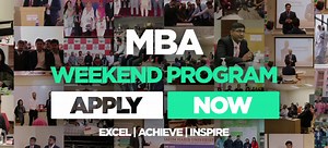Admissions for MBA (Weekend Program) are open at Salim Habib...