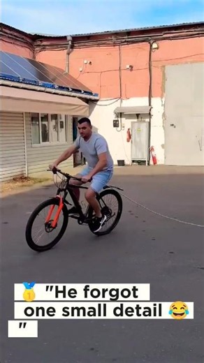 He Forgot One Small Detail 😂#funnyshorts #comedy #failcompilation