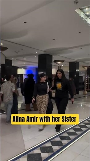 Alina Amir and his Sister together at BWC Show #ytshorts #alinaamir