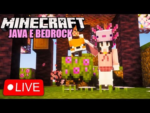 MINECRAFT JOGANDO COM INSCRITOS - LIVE 🔴 [JAVA & BEDROCK]