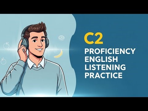 C2 Proficiency Advanced English Listening Practice | Native-Level English