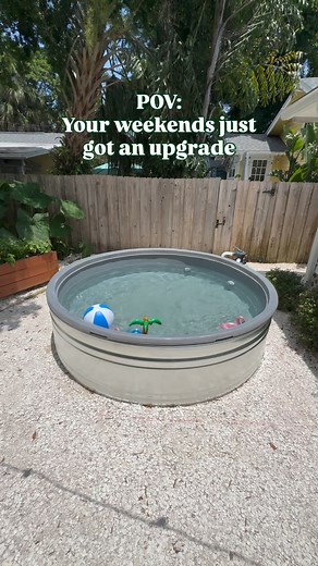 Our 8ft hybrid stock tank pools are the perfect addition to make it feel like you’re on a staycation every weekend! Why choose a hybrid? This is for those who want the traditional stock tank look with the durability/longevity of the poly tank 😎Also available in 10ft and 6ft! ✨All our packages come with a filtration system to keep your water clear 🙌🏼 💦A luxe look for less 💦Lots of sizes and types of tanks to choose from 💦Can be painted any color or design 💦Installed within a few hours 💦No