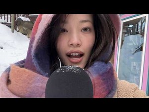 ASMR in -1000° ❄️ Gentle Snow Sounds in Public for Deep Sleep & Relaxation (IM SO COLD)