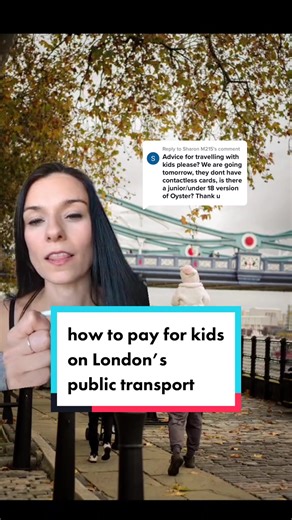 Paying for Kids on London Public Transport Explained