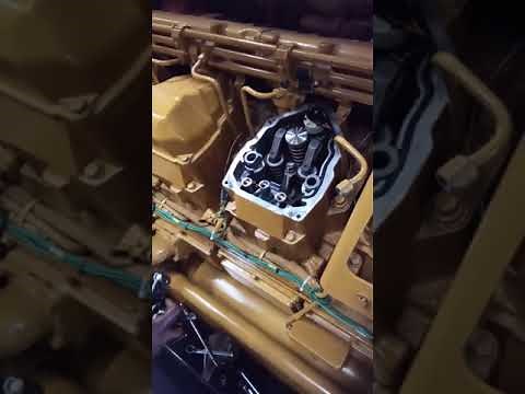 Cat Engine 3516 Electronic Fuel Injectors Replacement.