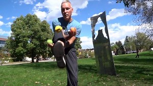 He's the WORLD CHAMP of hacky sack 😳 Attempting to break the world record for most catches juggling 3 balls with your feet while juggling 3 balls with your hands feat. Josh Horton - Juggler, | Whistle Sports